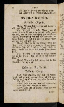12-24, Zehnter - Ein und zwanzigster Auftritt.
