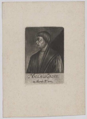Bildnis des Nicolaus Grosz