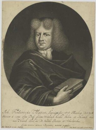 Bildnis des Joh. Fridericus Mayer