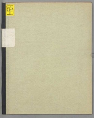 Jepthas Opfer JWV 61 - BSB Mus.ms. 4711-2,1 : Klavier-Auszug Exemplar 1