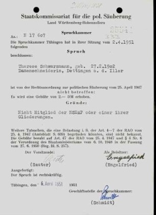 Schwarzmann, Therese
