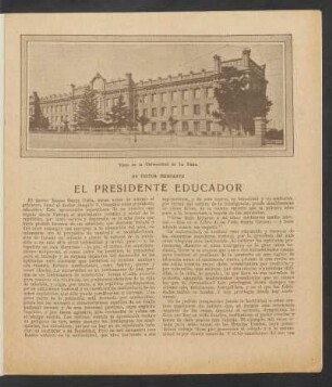 El presidente educador