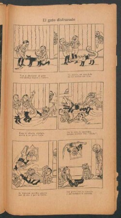 El gato disfrazado - [Cómic]