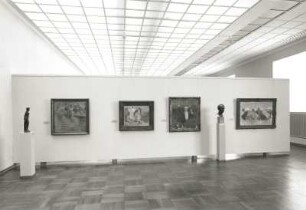 Robert Sterl : Dresden, Albertinum. Gemäldegalerie Neue Meister, Robert Sterl. Raumaufnahme