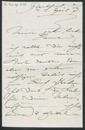 Brief an Emma Preusser : 02.04.1891