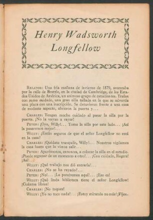 Henry Wadsworth Longfellow