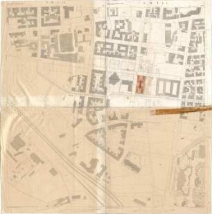 Fischer, Theodor; München - Westend, Bergmannstr.; Ledigenheim - Lageplan