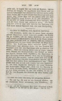 11) Ueber eine andere Einrichtung des medizinischen Examens.