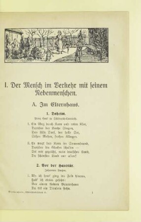 A. Im Elternhaus