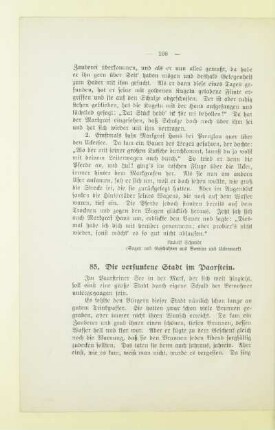 85. Die versunkene Stadt im Paarstein