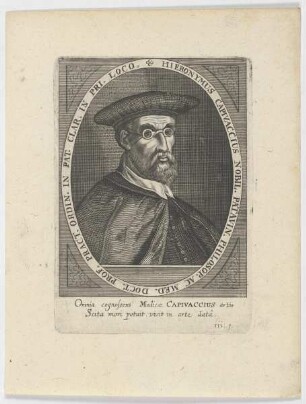 Bildnis des Hieronymus Capivaccius