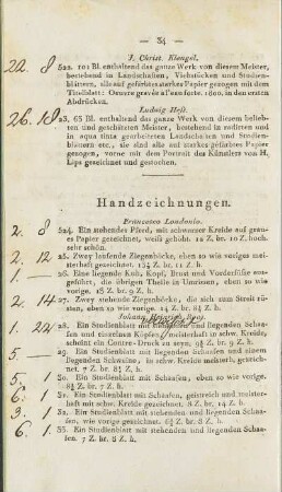 Handzeichnungen