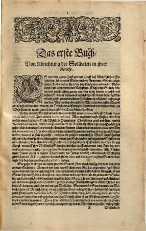 Kriegskunst zu Fuß : Darinnen gelehret und gewiesen werden: I. Die Handgrieff der Mußquet und deß Spiesses, ... II. Das Exercitium, oder ... das Trillen, ... III. Schöne newe Batailie, oder Schlachtordnung mit einem Fähnlein, ... Newe Invention besonderer Art Flügel an ein Fähnlein und gantzes Regiment ... zu verrichten ... IV. Der Ungerischen bißhero geführten Regimenten Kriegs-Disciplin zu Fuß, ... gebessert und in ein richtigere und nützlichere Ordnung gebracht ; Alles mit schönen Kupfferstücken angewiesen