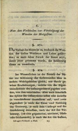 Handbuch der chirurgischen Verbandlehre. 2,2. Mit 1 Kupfer
