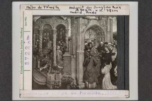 Meister von Flémalle (Robert Campin): Vermählung der Jungfrau Maria. Madrid, Prado