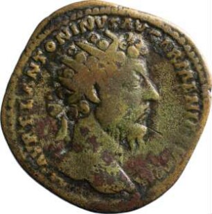 Münze, Dupondius, 165