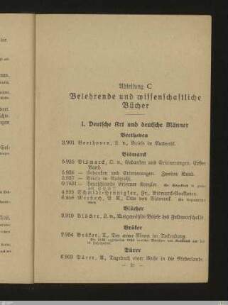 C. Belehrende und wissenschaftliche Bücher
