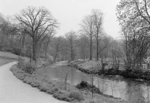 Tiefurt, Wege an der Ilm : Weimar, Tiefurter Park (ab 1776, Umgestaltung 1846-1850; Eduard Petzold). Wege entlang der Ilm