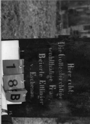 Grabstein 18B