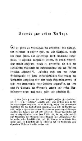 Vorrede zu ersten Auflage.