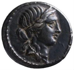 Münze, Denar, 47-46 v. Chr.