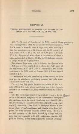 Chapter VI. Comodo, north coast of Flores, and islands to the south and south-eastward of Salayer