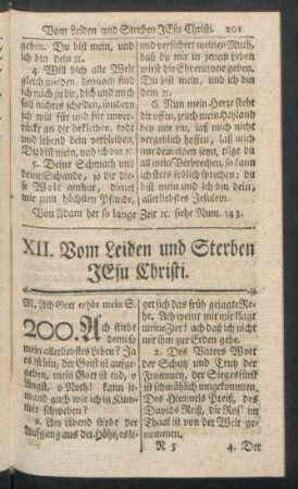 XII. Vom Leiden und Sterben Jesu Christi