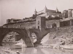 Spanien, Toledo, Alcantarabrücke