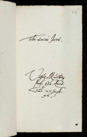 115r, Müller, Vitus
