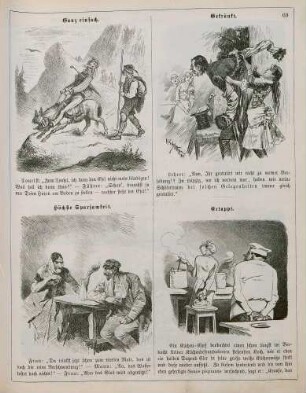 "Ganz einfach" "Höchste Sparsamkeit" "Gekränkt" "Ertappt"