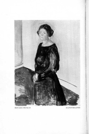 Edvard Munch Damenbildnis