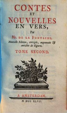 Contes et nouvelles en vers, 2