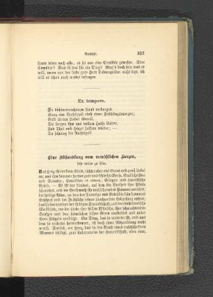Eine Abhandlung vom menschlichen Herzen.