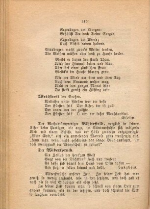 Wettstreit der Großen.
