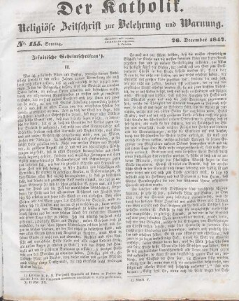 625-627 Jesuitische Geheimschriften : II.