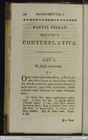 Partis Primae