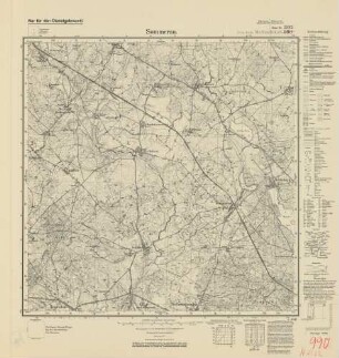 2382 (alte Nr.: 990) Sommerau, Meßtischblatt (4cm - Karte)