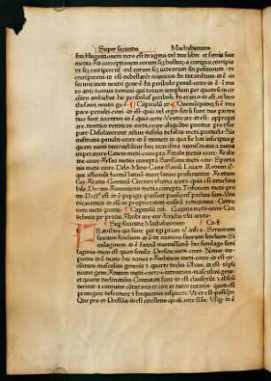 126v-129r, Super secundo Machabeorum