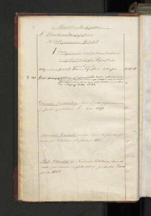 I. Allgemein einleitende und encyclopaedische Schriften.