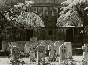 Oschatz. Friedhof. Gedenksteine für die Gefallenen des 1. Weltkrieges (1918/1925)
