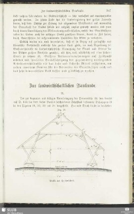 Zur landwirthschaftlichen Baukunde : II.