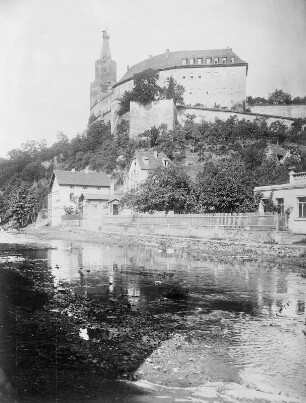 Schloss Osterburg : Die Osterburg auf dem Weidaer Burgberg