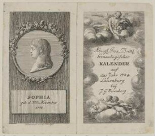 Bildnis der Sophia, Prinzessin von England