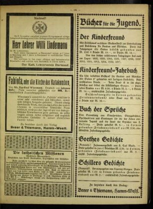 Nachruf! : Herr Lehrer Willi Lindemann