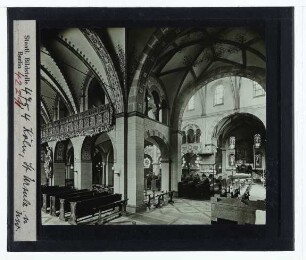 Köln, St. Ursula : Innenansicht, Blick nach NW; "Querhaus" u. Kapelle