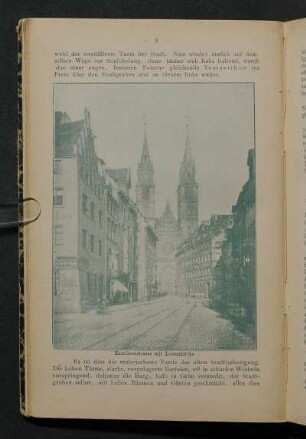 Karolinenstrasse mit Lorenzkirche.
