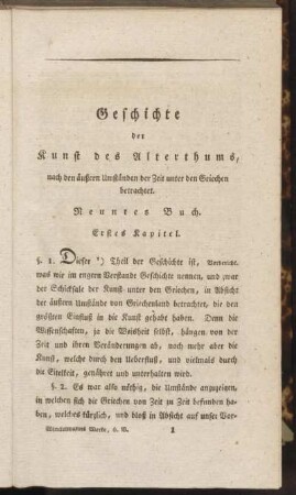 Neuntes Buch.