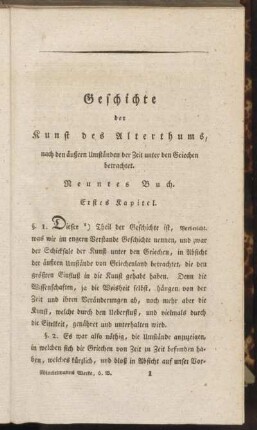 Neuntes Buch.