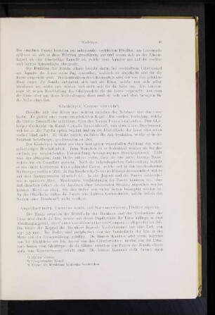 Glaskörper, Corpus vitreum.