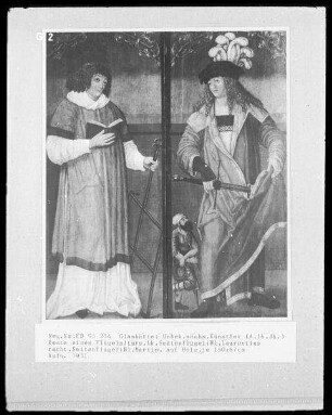 Heiliger Laureatius (links) und Heiliger Martin (rechts)